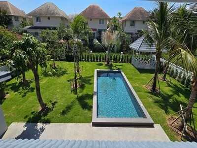 พูลวิลล่าหลังใหญ่ รีโนเวทใหม่ทั้งหลัง โครงการ ล้านนาวิลล์ สันผีเส