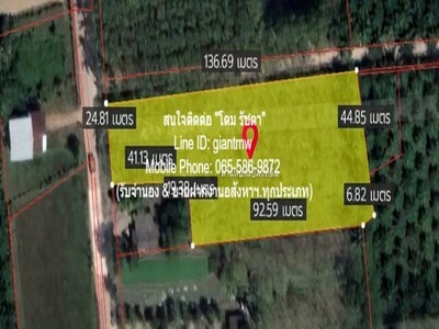 //ถูกสุด//ขายที่ดินสวนเกษตร ต.ชัยบุรี อ.เมืองพัทลุง 7-1-88 ไร่