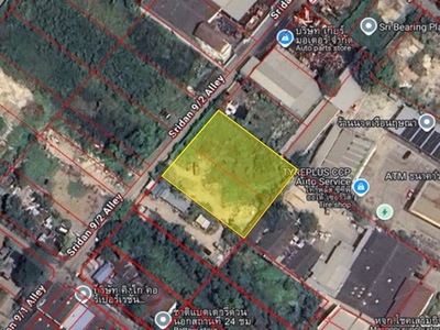 ขายที่ดินถมแล้ว ซอยศรีด่าน 9/2 จำนวน 1-0-4 ไร่ ตารางวาละ 95,000 บ
