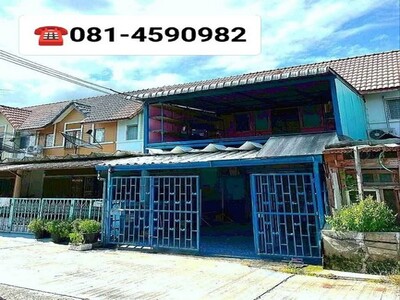 บ้านทาวน์เฮ้าส์ 2 ชั้นนาป่าชลบุรี หมู่บ้านแฟมิลี่แลนด์นาป่า