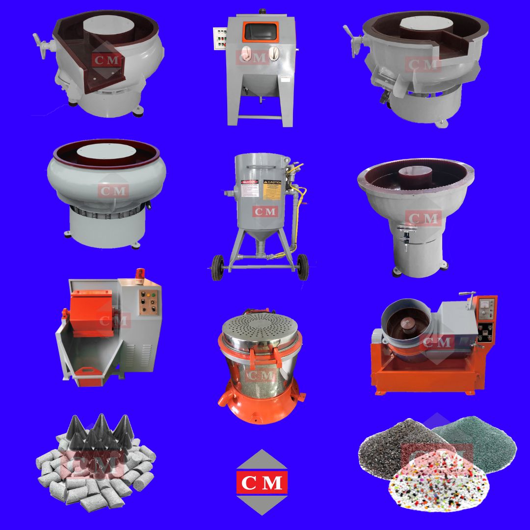 จำหน่าย เครื่องขัดผิวโลหะแบบเขย่า แบบมีสะพานและไม่มีสะพานแยกชิ้นงาน เครื่องพ่นทรายกลางแจ้ง ตู้พ่นทราย ชุดอุปกรณ์เครื่องพ่นทราย เครื่องเขย่าแบบถังกลิ้ง เครื่องเขย่าแบบจานหมุน เครื่องอบแห้งระบบเหวี่ยง หินขัด เม็ดเหล็ก น้ำยาขัดเงา ผงล้างสนิม ทรายพ่นทุกชนิด