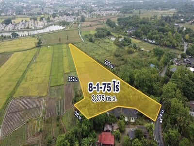 ขายที่ดินแปลงสวย สันทราย ใกล้เมืองเชียงใหม่