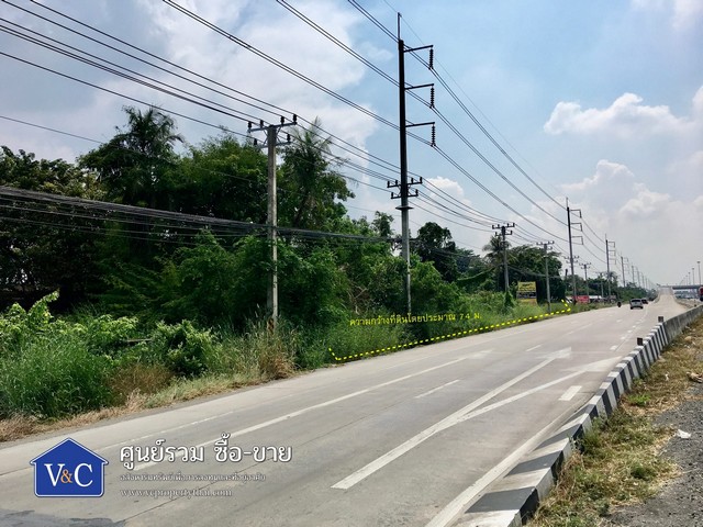 ที่ดินเปล่าติดถนนพหลโยธิน กม.80 ขาเข้ากรุงเทพ 40 ไร่ ถนนพหลโยธิน หนองแค สระบุรี