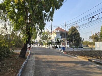 ขายที่ดินเปล่าถมแล้วในโครงการจัดสรร (หัวมุม) 101 ตร.ว. ถ.พุทธมณฑล
