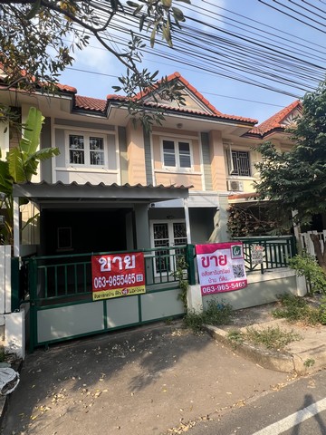ขายทาวน์เฮ้าส์ หมู่บ้าน พฤกษา 21 บางใหญ่ ซ.คลองถนน อยู่ถนนเมน โซนด้านหน้า 3 นอน 2น้ำ 2 จอดรถ