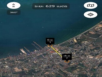 ขายที่ดินฝั่งทะเลขนาดที่ดิน ตำบลบางเสร่ อำเภอสัตหีบ  จังหวัดชลบุร