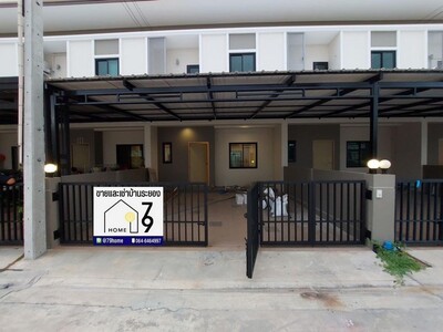 ให้เช่าทาวน์โฮม2ชั้น ใกล้บิ๊กซี ระยอง พร้อมเฟอร์นิเจอร์ 