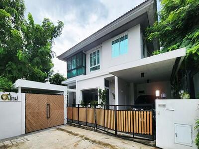 ให้เช่าบ้านเดี่ยว ฮาบิเทีย เวนต์ ปัญญาอินทรา ใกล้โรงเรียนสาธิตพัฒ