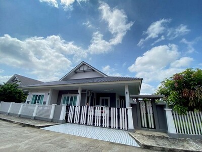 ให้เช่าบ้านเดี่ยวชั้นเดียว ทำเลดี ในโครงการ หนองควาย หางดง 