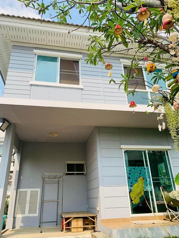ให้เช่าบ้านเดี่ยวใกล้ตลาดพระปิ่น3  เนื้อที่ 50 ตร.ว. 2 ชั้น หมู่บ้านเพอร์เฟคพาร์ค พระราม 5 - บางใหญ่ 