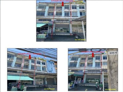 ขายอาคารพาณิชย์ 3 ชั้น ตำบลบางตีนเป็ด อำเภอเมืองฉะเชิงเทรา ฉะเชิง