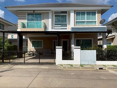 ให้เช่าบ้านเดี่ยว 2 ชั้น โครงการ กาญจน์กนก12 สารภี 