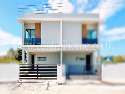 P1 บ้านแฝด ปัญญสิริย์ ลาดหลุมแก้ว เฟส 2 หลังริม บ้านมือ 1 