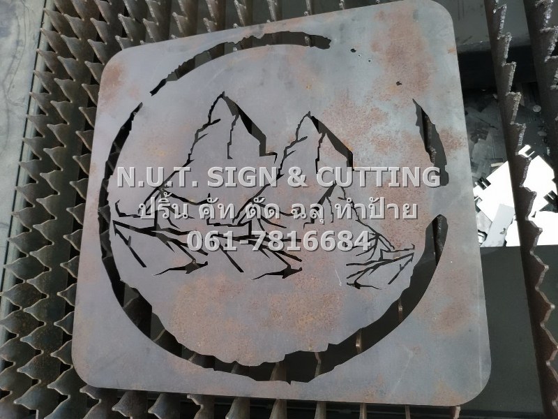 ตัดฉลุแผ่นซิงค์ ตัดเลเซอร์ ตัดฉลุCNC ตัดฉลุPVC ตัดฉลุโฟม ตัดฉลุแผ่นประเก็น 