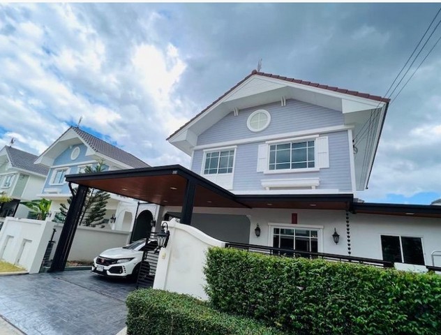 ให้เช่าบ้านเดี่ยว 2ชั้น เพอร์เฟคเพลส รามอินทรา วงแหวน  เนื้อที่ 55 ตรว เลี้ยงสัตว์ได้ 