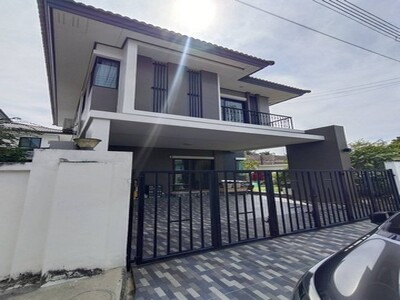 92224 - ขายบ้านแฝดหมู่บ้านกรีนเนอร์รี่ ทิวา ปิ่นเกล้า-สาย5