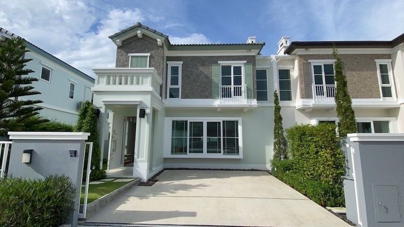 BH1692 ให้เช่าบ้านแฝด 2ชั้น Anya บางนา-ราม2 ย่านบางนา บ้านแฝดสไตล์แสกนดิเนเวียน – มูจิ