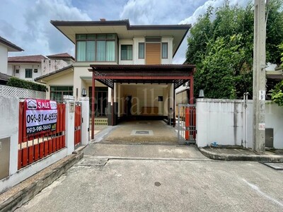 บ้านเดี่ยว เศรษฐสิริ ประชาชื่น เรสซิเด้นท์ 3 หลังริม รีโนเวทใหม่