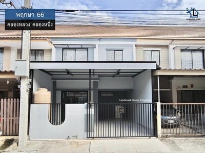 lN-049 ขายทาวน์โฮม 2 ชั้น พฤกษา66 คลอง1