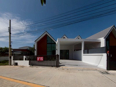 ขายบ้านสุดคุ้ม! บ้านแฝด ทำเลดี ใกล้อ่างเก็บน้ำมาบประชัน 