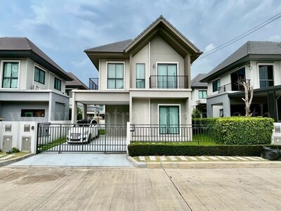 P2 บ้านเดี่ยว เพฟ ปิ่นเกล้า - ศาลายา บ้านไม่เคยเข้าอยู่ พร้อมเฟอร