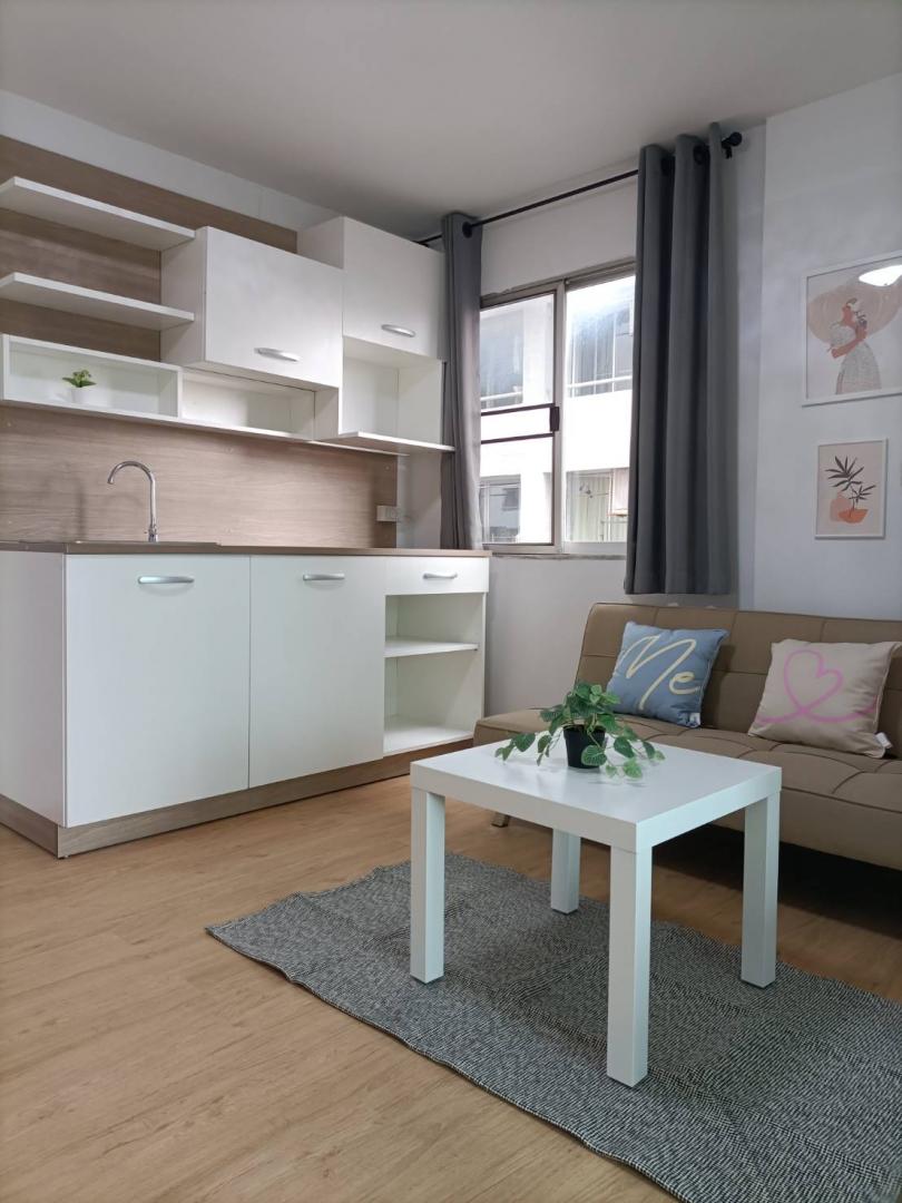 P.873 ขายคอนโดซิตี้วิลล่า ซอยลาดพร้าว126 รีโนเวทใหม่ ตึกF1 ชั้น 5 ห้องมุม fully furnished 