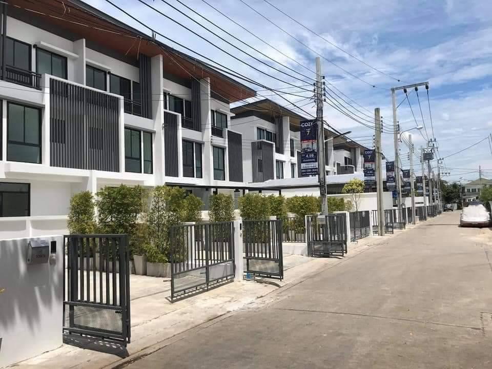 ให้เช่าทาวน์โฮม 3 ชั้น โครงการ Cozy สตรีวิทยา 2 ย่านลาดพร้าว วังหิน เลียบด่วน