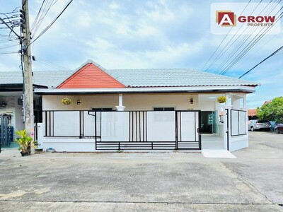 หมู่บ้านอรัญญาวิล ซอยมังกร บ้านหัวมุม ทำเลดี ตกแต่งครบพร้อมเข้าอย