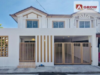 หมู่บ้านพฤกษาวิลล์ 24 ศรีนครินทร์-หนามแดง ตกแต่งครบ พร้อมเข้าอยู่