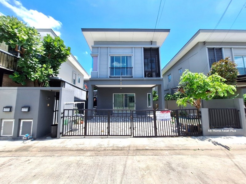 MH0006 ขายบ้าน พฤกษาไลท์ ล็อกซ์ รัตนาธิเบศร์ ขนาด 36.9 ตร.วา บ้านสวยทำเลดี