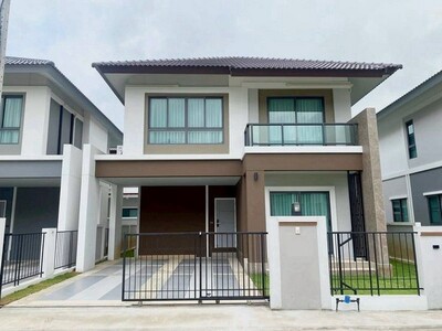 ให้เช่าบ้านเดี่ยว 2 ชั้น เฟอร์ครบ พร้อมเข้าอยู่โครงการ กาญจน์กนก 