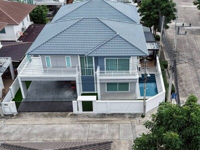 ขาย  / #พูลวิลล่า  / #พฤกษานาราจอมเทียน  / ฝั่งข้ามทางรถไฟ  ชัยพฤ