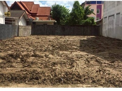 ที่ดินแปลงสวย ประชาชื่น 37 ถมแล้ว พร้อมปลูกบ้าน/ทำโฮมออฟฟิศ