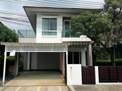 ขายด่วน บ้านเดี่ยว ฮาบิเทีย บอนด์ ราชพฤกษ์ เฟอร์ครบ ถนนเมน 