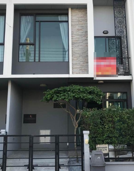 ให้เช่าทาวน์โฮม พลีโน่บางใหญ่ เนื้อที่ 28 ตรว มี 3 ห้องนอน 2 ห้องน้ำ