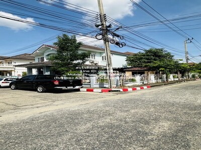 //ถูกที่สุด//ขายบ้านเดี่ยว 2 ชั้น (หลังมุม) ในโครงการ ใกล้ ถ.ราชพ