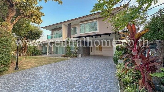 บ้านเดี่ยว คาซ่า วิลล์ ราชพฤกษ์ - แจ้งวัฒนะ หลังมุม วิวสวน แปลงใหญ่สุดในโครงการ