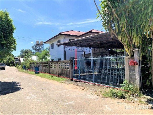 บ้านเดี่ยวใกล้ โรงพยาบาลพิบูลมังสาหาร อ.พิบูลมังสาหาร จ.อุบลราชธานี PKK02-13700