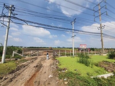 ขายที่ดิน 5 ไร่ 3 งานติดถนนใหญ่เส้นหลักา