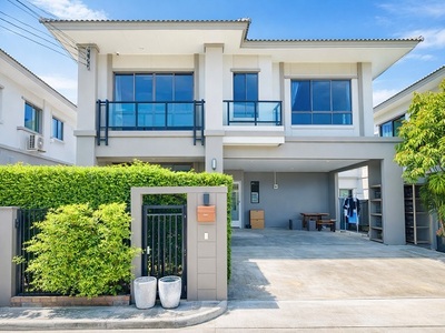 บางนา-สุวรรณภูมิ ถ.กิ่งแก้ว 3นอน แม็คโคร บางนา 900 ม.บ้าน 2ชั้น  