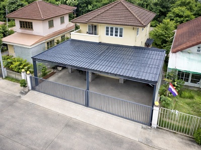 บ้านเดี่ยว 2 ชั้น ตลาดเมืองใหม่คลอง 4 700 ม. ฟื้นฟูบึงยี่โถ 950ม.