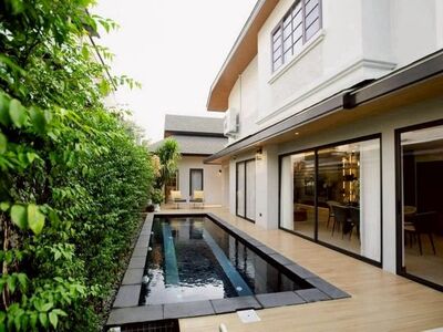 Pool Villa สวยสุดว้าว ขาย 19.49 ล. #โซนสันทราย #เฟอร์นิเจอร์ครบคร