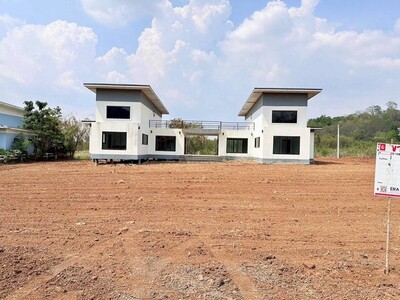 ขายด่วน บ้านชั้นเดียว  ที่ดิน 1 ไร่ วิวดี บรรยากาศพักผ่อน 