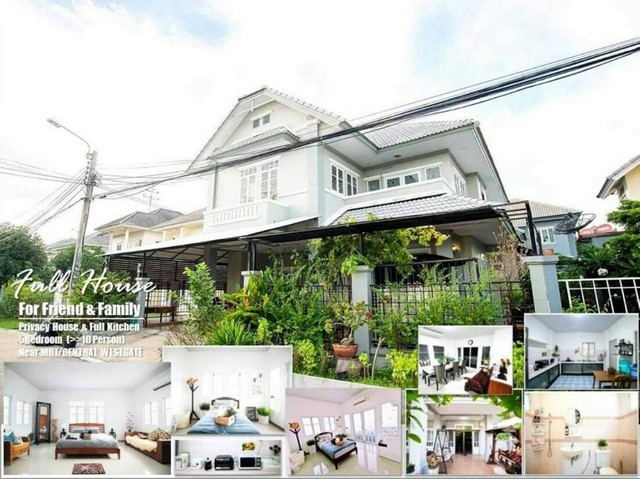 รหัสC5588 ให้เช่าบ้านเดี่ยว 2ชั้น 5 ห้องนอน หมู่บ้าน The Oriental House บางใหญ่ บางบัวทอง นนทบุรี