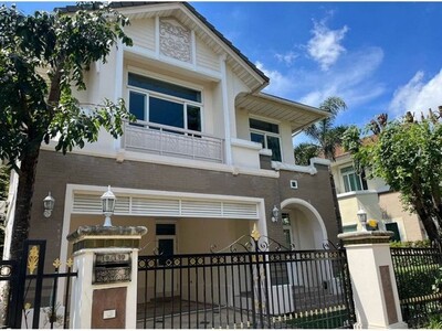 ให้เช่าบ้านเดี่ยว2ชั้น 60ตรว.มาสเตอร์พีซ เลียบทางด่วนเอกมัยรามอิน