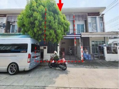 ขายทาวน์เฮ้าส์ หมู่บ้านนครทองลิฟวิ่ง ท้ายบ้านใหม่ เมือง สมุทรปราก