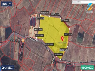 ขายที่ดิน 9-2-5 ไร่ ภูเพียง น่าน  ติดถนนลาดยาง 