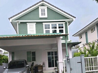 ให้เช่าบ้านเดี่ยว2ชั้น ตกแต่งสวย 51ตรว. อยู่ถนน บางนา ตราด กม.7 