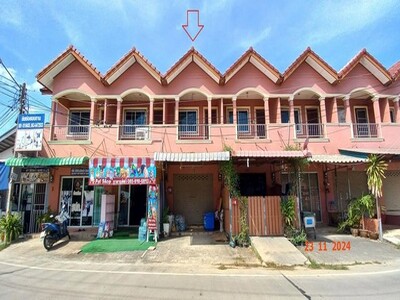 ขายอาคารพาณิชย์ 2 ชั้น ซ.ชัยพรวิถี 21 หนองปรือ บางละมุง ชลบุรี