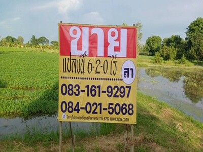 ขายที่ดินราคาถูก  6-2-0 ไร่  บ้านแหลมโพธิ์   บ้านกร่าง  เมืองพิษณ
